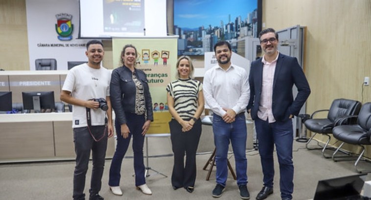 Lideranças do Futuro na Câmara Municipal em Novo Hamburgo